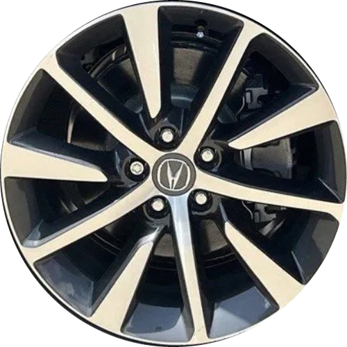 Acura MDX 2025-2026 charcoal machined 20x9 aluminum front or rear, Wheel disc, Wheel Assembly, wheels or rims. Hollander part number 71899a, OEM part number 42800TYAB20.