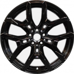 ALY86728U46 BMW 230i, 330i,430i, M240i, M340i, M440i  Wheel/Rim Black Painted #36115A64B57