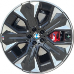 ALYBH030A45 BMW iX Wheel/Rim Black Machined #36115A02654