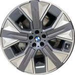 ALYBG011U30 BMW iX Wheel/Rim Charcoal Machined #36115A41F90