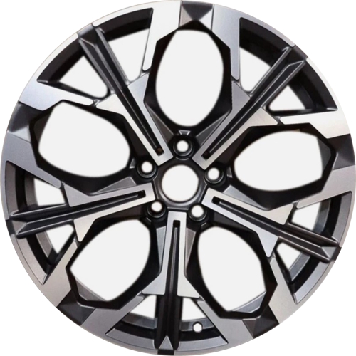 BMW 230i 2025 BMW 330i 2025, BMW 430i 2025, BMW  M240i 2025 BMW M340i 2025, BMW M440i 2025  dark charcaol machined 19x8 aluminum wheels or rims. Hollander part number 86727, OEM part number 36115A64AF0