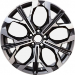 ALY86727 BMW 230i, 330i, 430i, M240i, M340i, M440i  Wheel/Rim Charcoal Machined #36115A64AF0