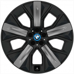 ALYBG011U45 BMW iX Wheel/Rim Black Painted #36115A02655
