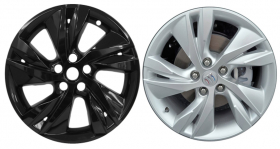 IMP-8124GB Buick Encore GX Black Wheel Skins (Hubcaps/Wheelcovers) 18 Inch Set