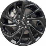 ALY14059U46 Chevrolet Bolt EUV Wheel/Rim Black Painted #42923466
