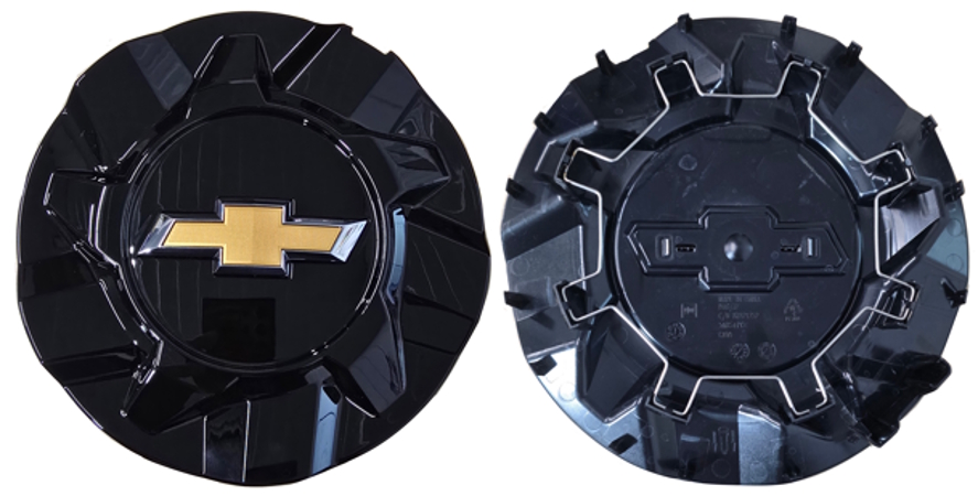 C5958 Chevrolet Silverado 1500 EV OEM Black Center Cap #85007592