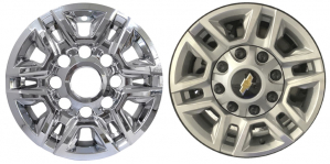IMP-7520C Chevrolet Silverado 2500 Chrome Wheel Skins (Hubcaps/Wheelcovers) 17 Inch Set