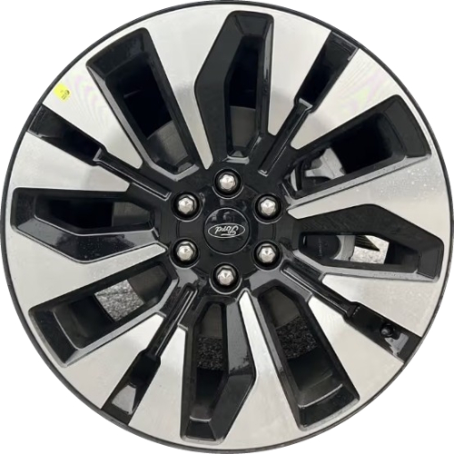Ford Expedition 2025-2026 black machined 22x9 aluminum wheels or rims. Hollander part number 10696a OEM part number not yet known
