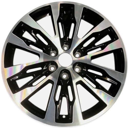 Ford Expedition 2025-2026 black machined 20x8.5 aluminum wheels or rims. Hollander part number 10693/94249 OEM part number SL1Z-1007-D