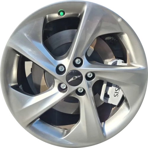 Genesis GV70 2026 powder coat charcoal Front or Rear 19x8 aluminum wheels or rims. Hollander part number 94239, OEM part number 52910AR120