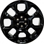 ALY8991U45 Chevrolet Suburban, Tahoe, GMC Yukon Wheel/Rim Black Painted #84934743