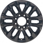 ALYGV081U45 Chevrolet Silverado 2500, GMC Sierra 2500 Wheel/Rim Black Painted #87847207
