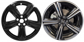 IMP-9023GB Honda Accord Black Wheel Skins (Hubcaps/Wheelcovers) 19 Inch Set