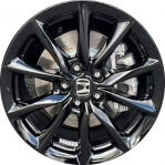 ALY94280U45 Honda CR-V Wheel/Rim Black Painted
