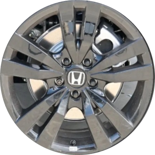 Honda HR-V 2026 powder coat black 18x7 aluminum front or rear wheels or rims. Hollander part number 94451 OEM part number 4270031FH82