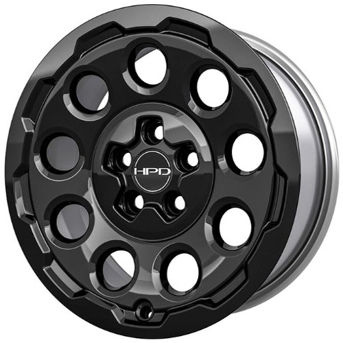 Honda Passport RTL, Blackout 2026 powder coat black 18x8 aluminum wheels or rims. Hollander part number ALY99958, OEM part number 08W183BM100B