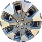 ALY94196 Honda Pilot Wheel/Rim Charcoal Machined #42700T90AC1