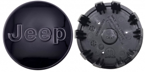C9222 Jeep Grand Wagoneer OEM Black Center Cap #68679346AA