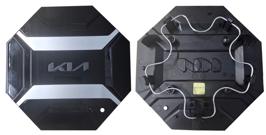 C74444 KIA EV6 OEM Black Center Cap #52960XG730