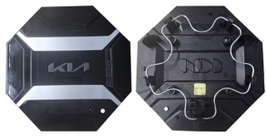 C74444 KIA EV6 OEM Black Center Cap #52960XG730