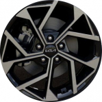 ALY74873U45 KIA K5 Wheel/Rim Black Machined #52910L2710