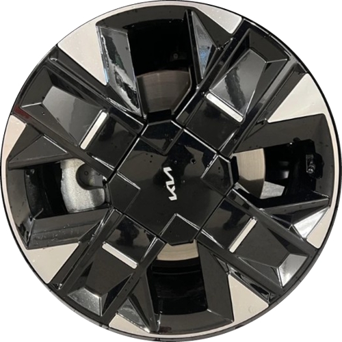 KIA Sportage SX, SX Prestige 2026 gloss powder coat black machined 18x7.5 aluminum wheels or rims. Hollander part number 90310, OEM part number 52910P1700