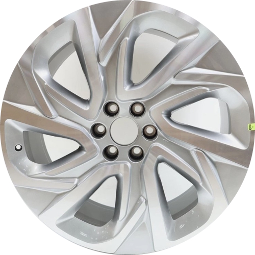 Lincoln Navigator 2025-2026 silver machined painted rims 24x9.5 aluminum wheels or rims. Hollander part number 10669b, OEM part number SL7Z1007A