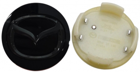 C64944 Mazda CX-30, CX-50, CX-70, CX-90 OEM Black Center Cap #VH4037190