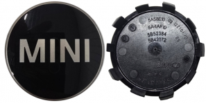 C86620 Mini Cooper OEM Black/Bronze Center Cap #36135A57E10