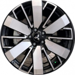 ALYMK098U45 Mitsubishi Outlander Wheel/Rim Black Machined #40300WM60P