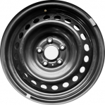 STLNQ077 Nissan Kicks Wheel/Rim Steel Black #403007LA0C