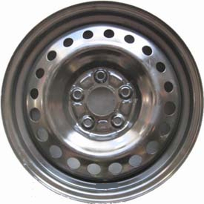 Nissan LEAF S+ 2026 powder coat black front or rear 18x6.5 steel wheels or rims. Hollander part number STLTU111, OEM part number 403007TA0B