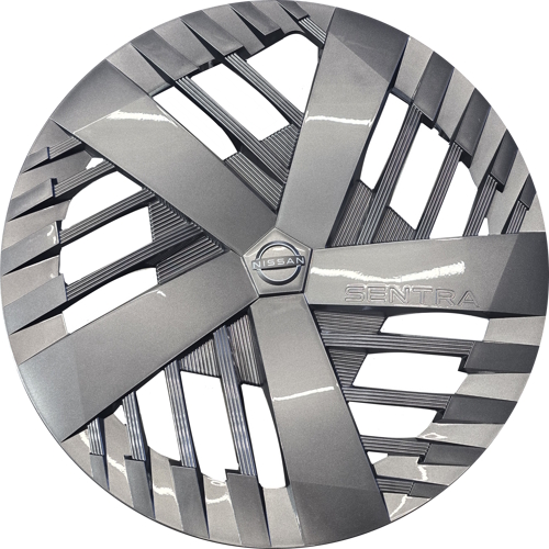 Nissan Sentra 2026, Plastic Multi Spoke, Single Hubcap or Wheel Cover For 16 Inch Steel Wheels. Hollander Part Number 403157SF0C