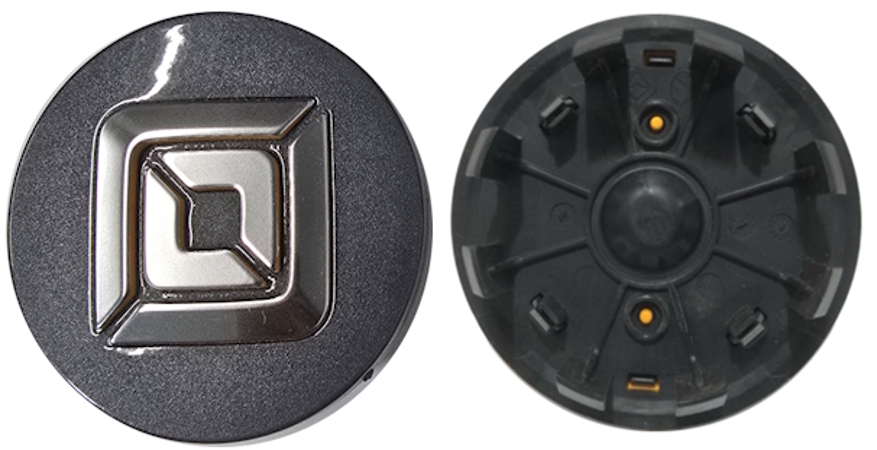 C11125 Rivian R1S, R1T OEM Gloss Charcoal Center Cap