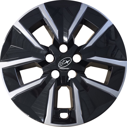 Subaru Solterra 2026, Plastic 5 Spoke, Single Hubcap or Wheel Cover For 18 Inch Alloy Wheels. Hollander Part Number H60555