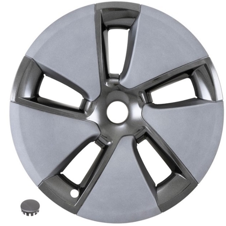 565SC 18 Inch Aftermarket Tesla Model 3 Charcoal  Hubcaps/Wheel Covers Set #104427100A