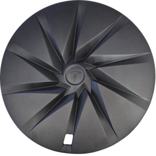Tesla Model 3 Prismata 2026, Plastic Single Hubcap or Wheel Cover ONLY For 18 Inch Steel Wheels. Hollander Part Number 134427900A