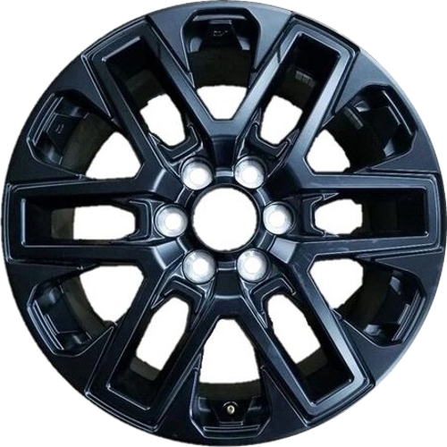 Toyota Sequoia 2023-2026, Tundra 2022-2026 powder coat 20x8 aluminum wheels or rims. Hollander part number ALY75276A, OEM part number PT946342202F