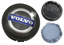 C70394 Volvo C30, C70, S40, S60, S80 OEM Dark Charcoal Center Cap #31400453
