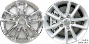 IMP-7252PC Dodge Grand Caravan, Journey Chrome Wheel Skins (Hubcaps/Wheelcovers) 17 Inch Set