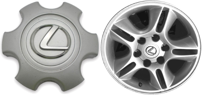C74167U01 Lexus GX470 OEM Silver Center Cap #4260360520