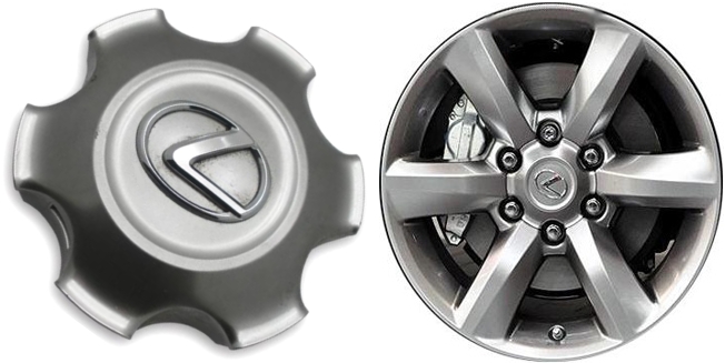 C74229U02 Lexus GX460 OEM Hyper Center Cap #4260B60270