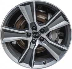 ALY59075 Audi Q5 Wheel/Rim Grey Machined #80A601025T