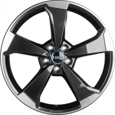 ALY59076 Audi SQ5 Wheel/Rim Black Machined #80A601025AQ