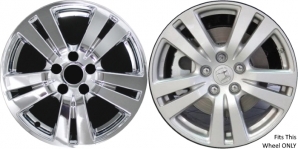 IMP-8640PC Honda Pilot, Ridgeline Chrome Wheel Skins (Hubcaps/Wheelcovers) 18 Inch Set