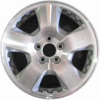 Acura MDX 2003-2006 silver machined 17x6.5 aluminum wheels or rims. Hollander part number ALY71732, OEM part number 42700S3VA31, 42700S3VA42ZB, 42700S3VA41ZB, 42700S3VA42ZC.