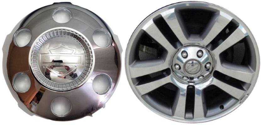C3645 Ford F-150 Harley Davidson OEM Chrome Center Cap #6L3Z1130AA