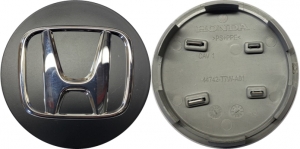 C63145 Honda Insight OEM Charcoal Center Cap #44732TXMA11
