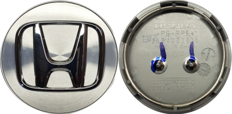 C64076 Honda HR-V, Ridgeline OEM Machined Center Cap #08W40T6Z10002