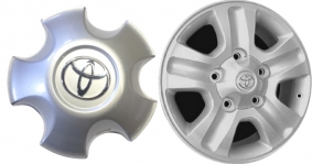 C69436 Toyota Land Cruiser Silver OEM Center Cap #4260360570